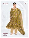 Paridhi Vol 1 By Pranjul Readymade Cotton Printed Anarkali Kurti With Pant And Dupatta Wholesale In India
